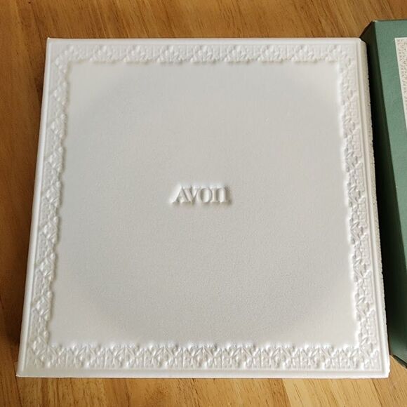 Avon Christmas Plate Country Christmas 1980 NEW Box in Styrofoam Never Displayed - Picture 6 of 9